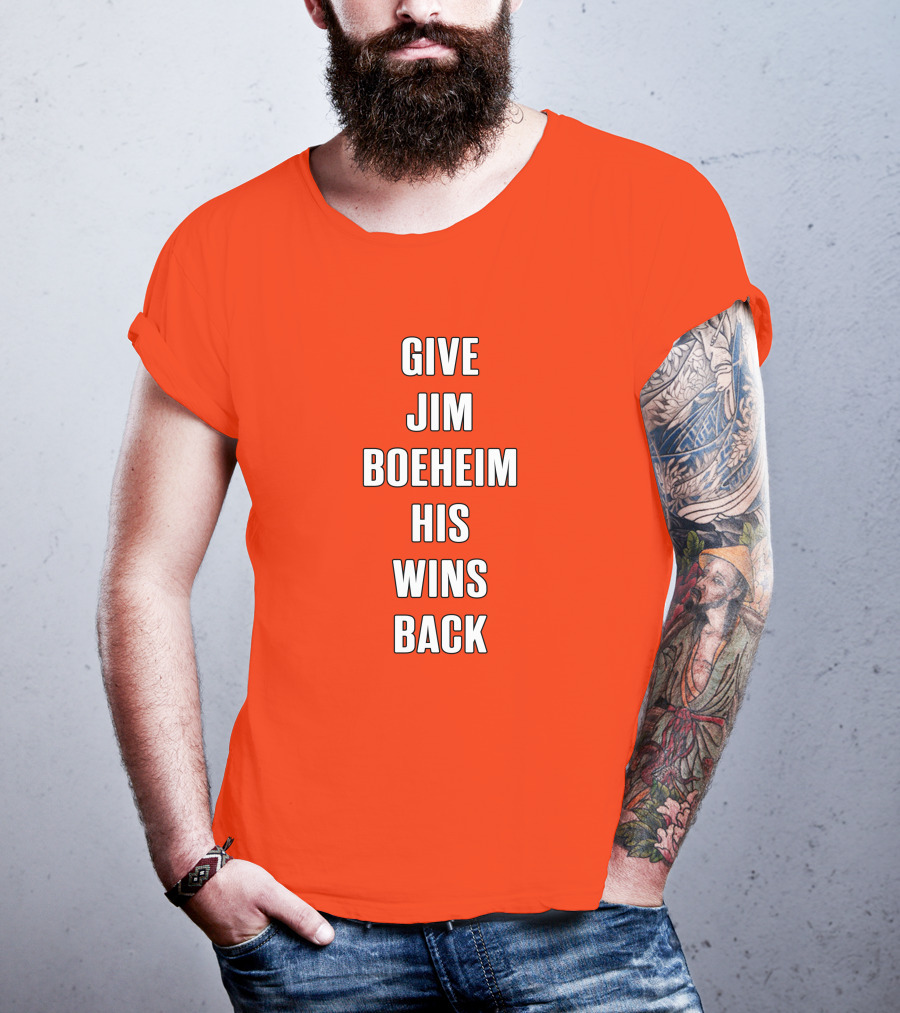 Give Jim Boeheim His Wins Back Tyler Lydon T-Shirt