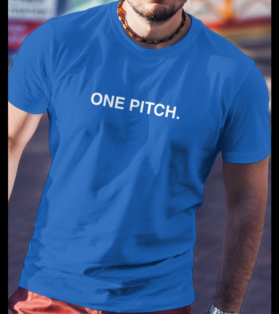 Obvious Merch One Pitch Blue T-Shirt