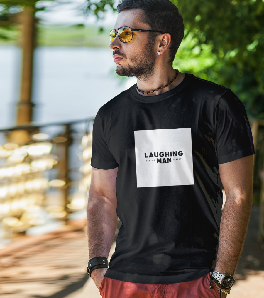 Laughing Man Coffee Company T-Shirt