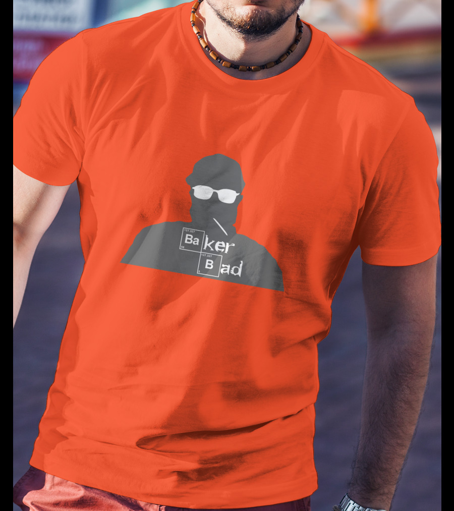 Apollohou Merch Baker Bad Dinn Mann Breaking Bad Inspired Walter T-Shirt