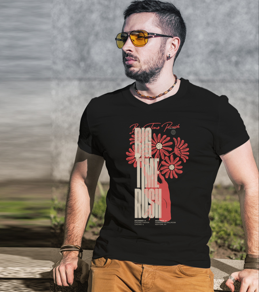 Big Time Rush Live Daisy Chicago Theater New York Hammerstein Ballroom December T-Shirt