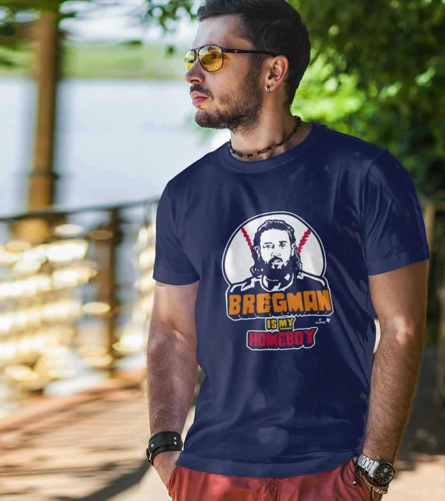 Bregman Is My Homeboy Baseball Graphic BreakingT Monstarjplayers T-Shirt
