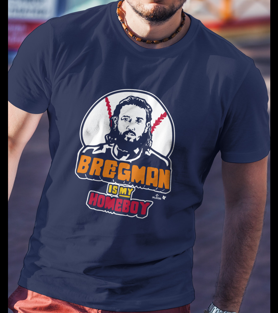 Bregman Is My Homeboy Baseball Graphic BreakingT Monstarjplayers T-Shirt