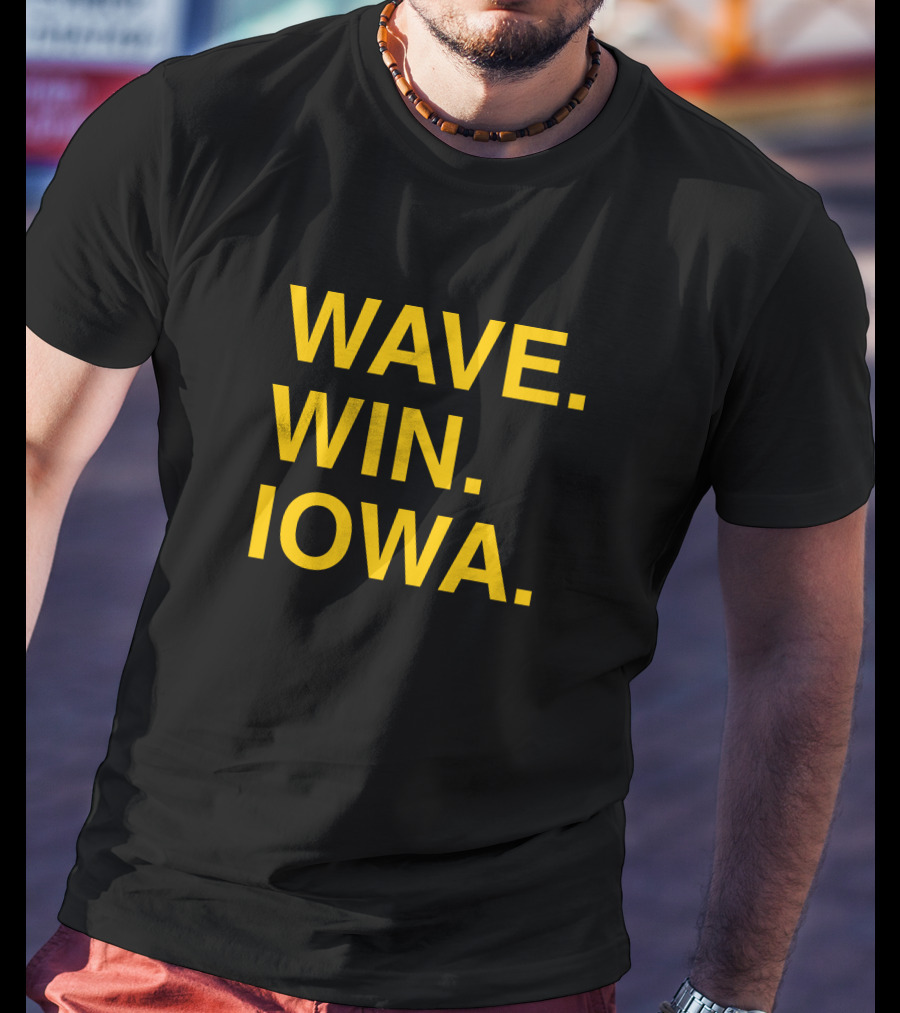 Obviousshirts Wave Win Iowa Cody Hills T-Shirt