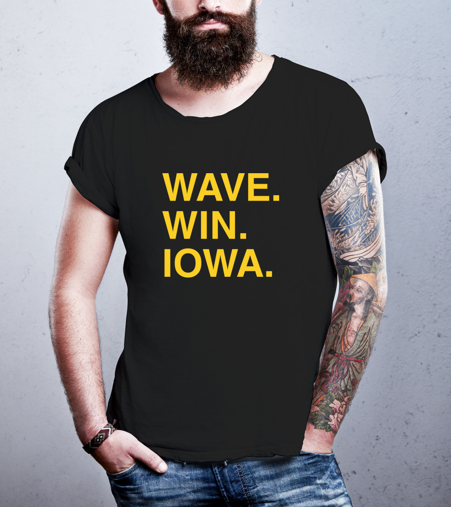 Obviousshirts Wave Win Iowa Cody Hills T-Shirt
