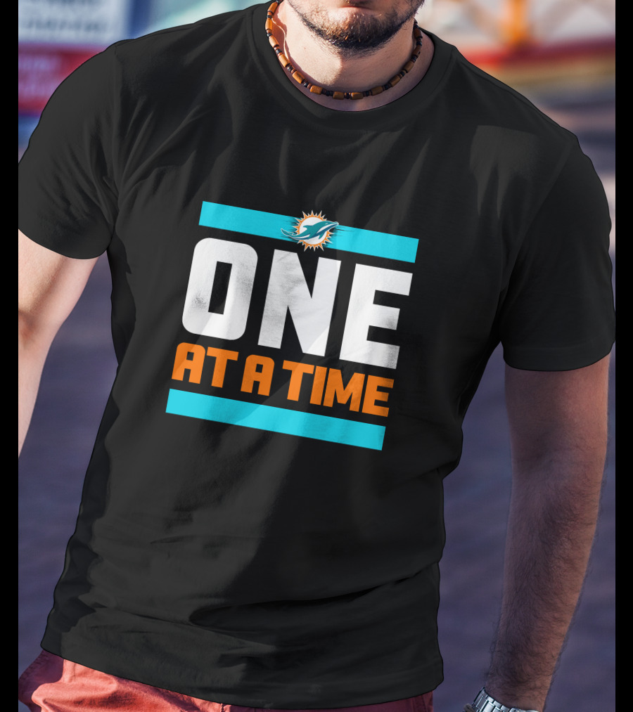 One At A Time Miami Dolphins Christian Wilkins T-Shirt