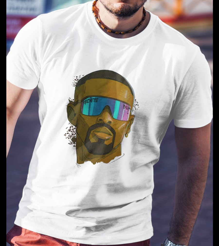 Jalen Hurts Painted Sunglasses T-Shirt