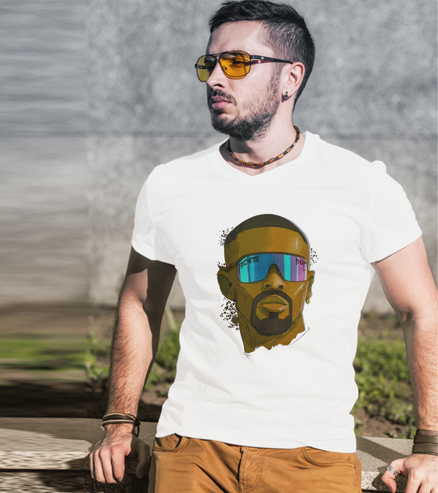 Jalen Hurts Painted Sunglasses T-Shirt