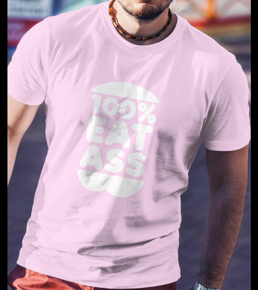 Rooster Teeth Store Face Jam 100% Eat Ass T-Shirt