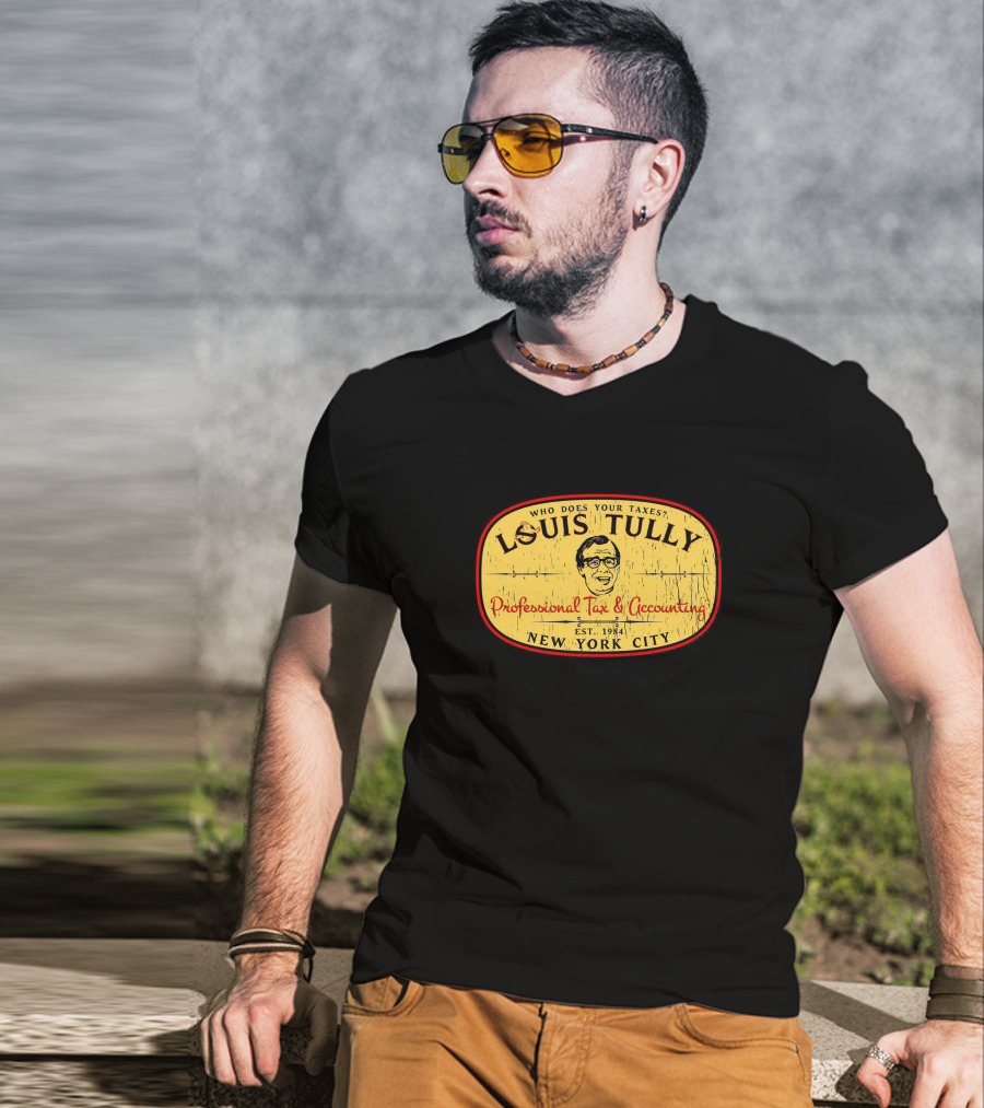Super 70s Sports Louis Tully Professional Tax And Accounting New York City Est. 1984 T-Shirt