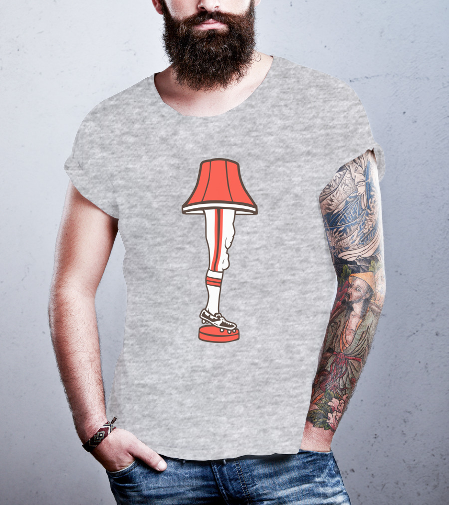 Jimmy Haslam WeBleedOhio Cleveland Football Leg Lamp T-Shirt