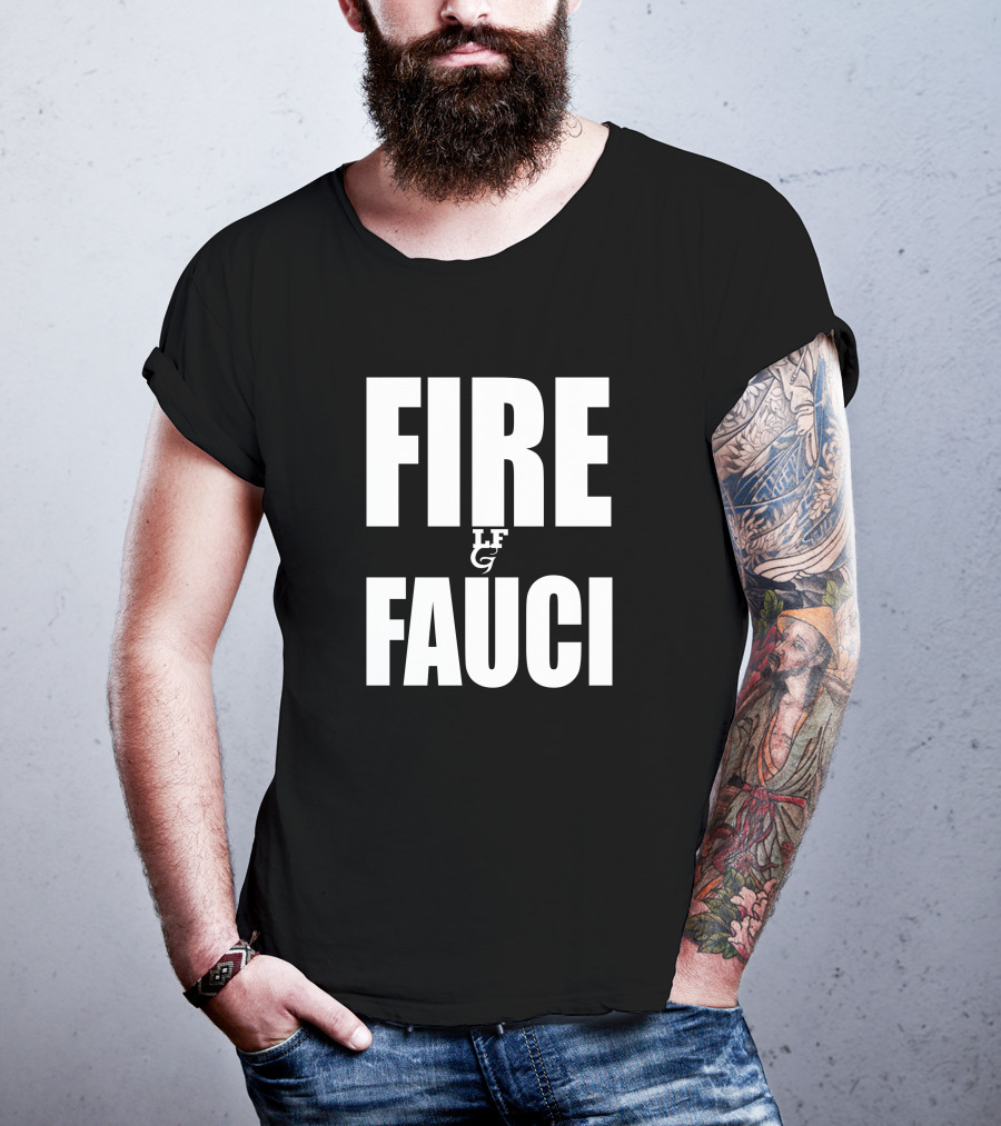 Scott Presler Fire Fauci LF LG T-Shirt