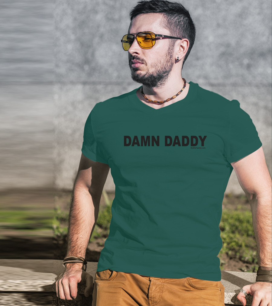 Ritshuu Damn Daddy TheDILFparty.com Merch T-Shirt