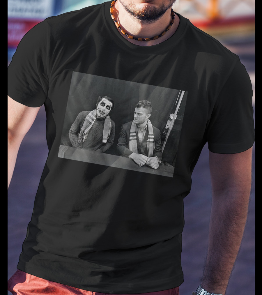Pro Wrestling Tees Better Than Youhausen With Painted Face And Suit With Scarves T-Shirt