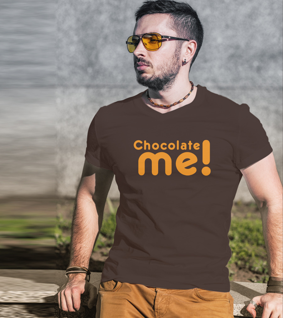 Taye Diggs Chocolate Me Dreamstudio777 Brown T-Shirt