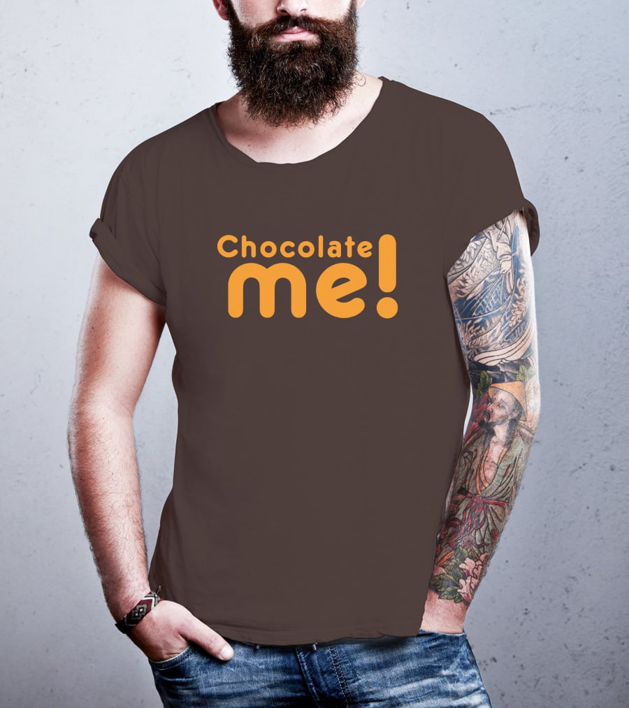 Taye Diggs Chocolate Me Dreamstudio777 Brown T-Shirt