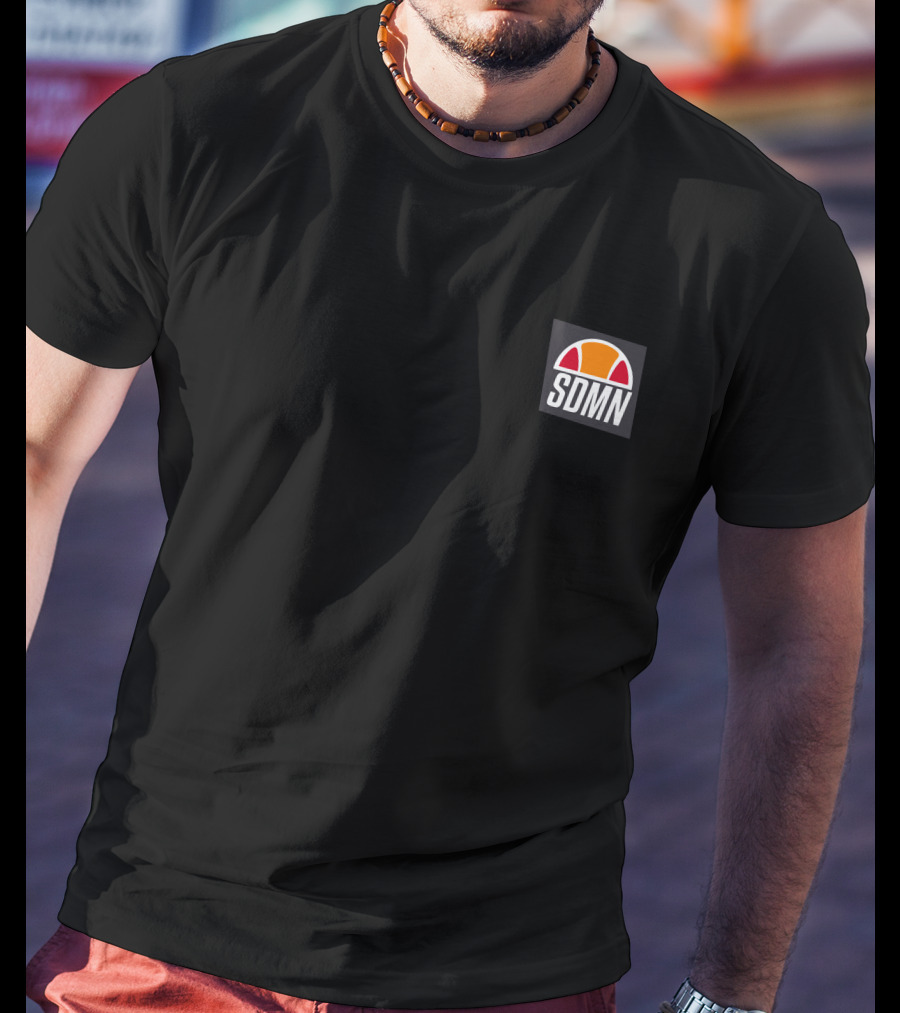 Sidemen SDMN X Ellesse Elegante Oh Logo Black T-Shirt