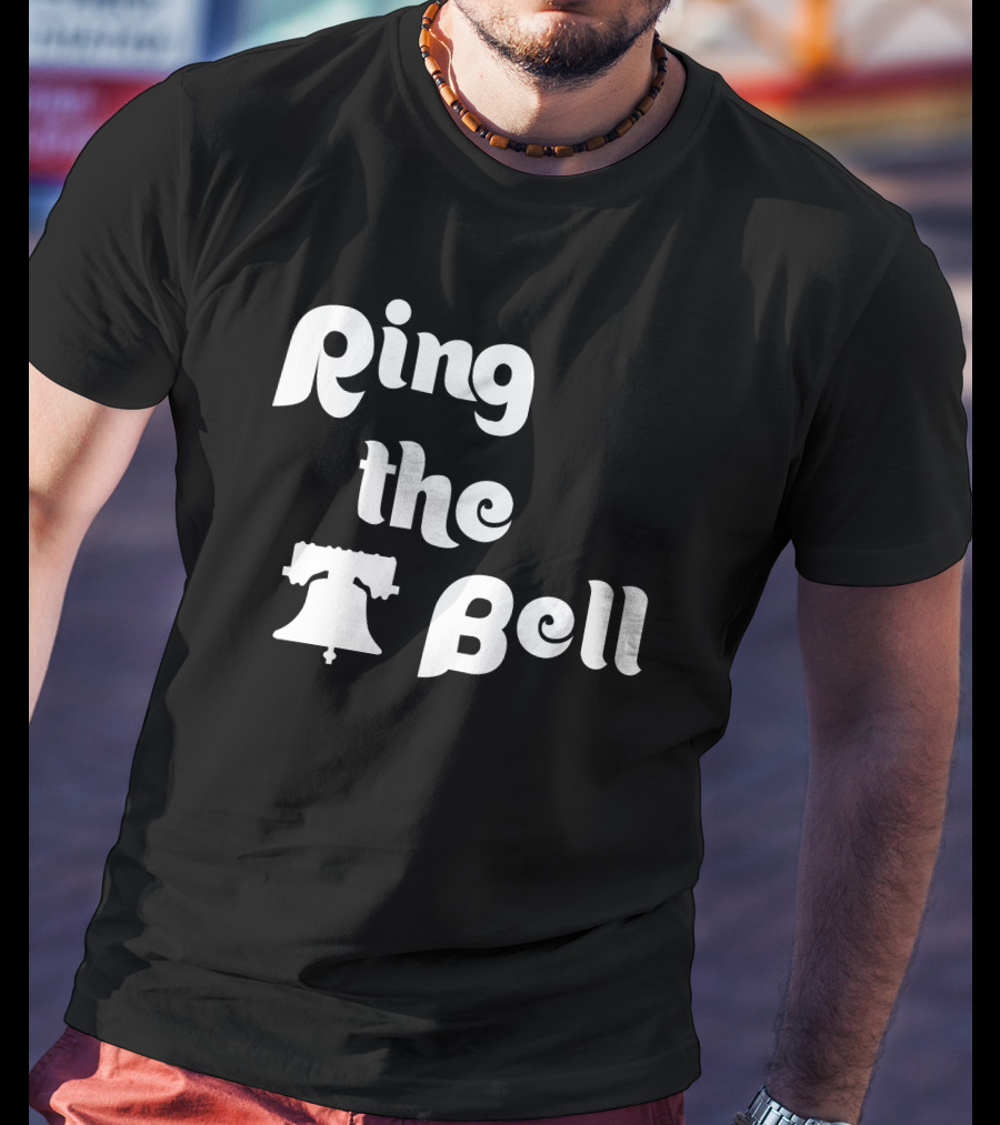 Logan O’Hoppe Ring The Bell Phillies Liberty Bell T-Shirt