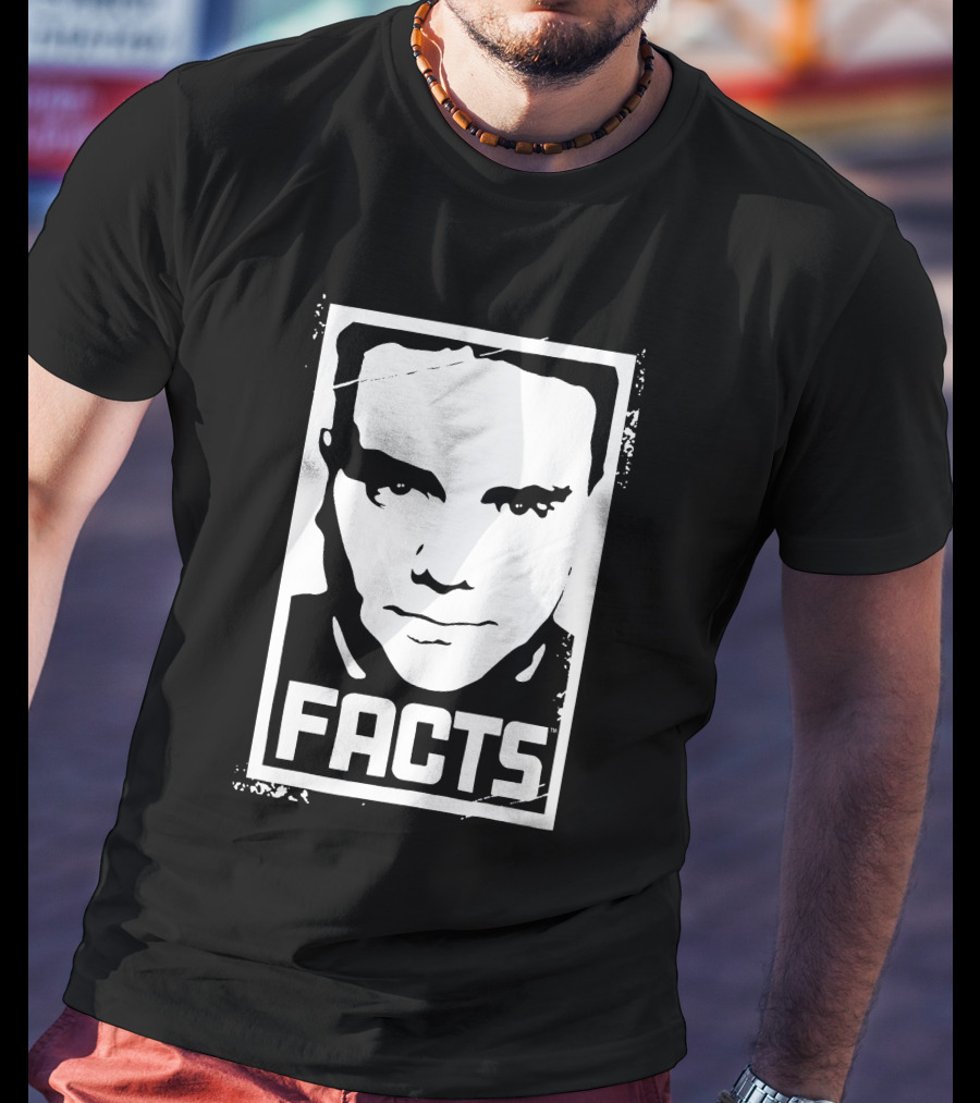 Daily Wire Ben Shapiro Facts Stencil Ron Filipkowski T-Shirt