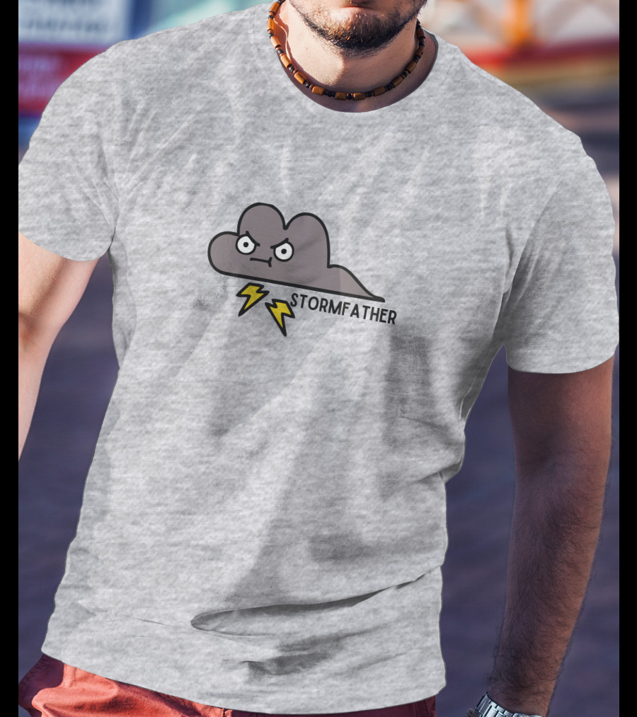 Stormfather Angry Cloud With Lightning Stormlight Archive T-Shirt