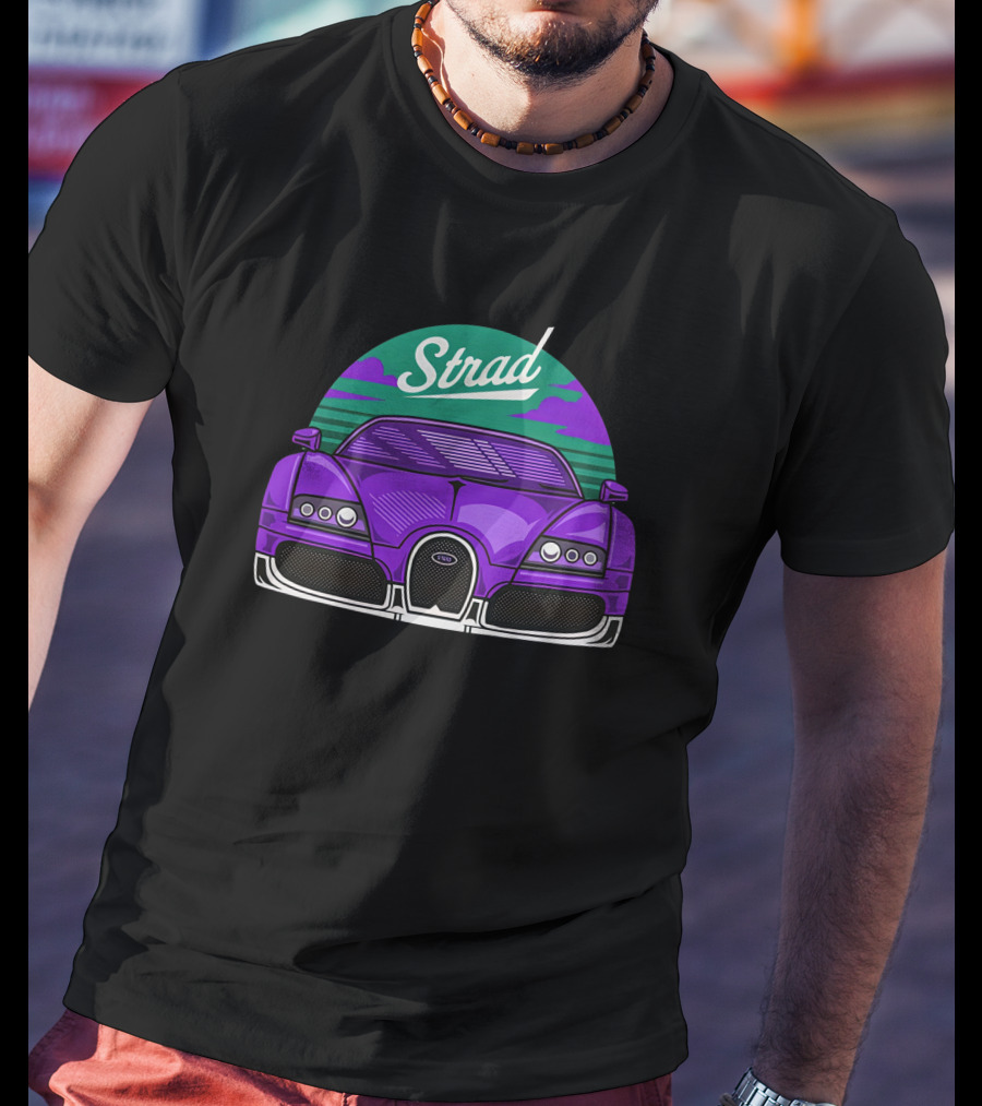 Stradman Merch Strad Purple Bugatti T-Shirt
