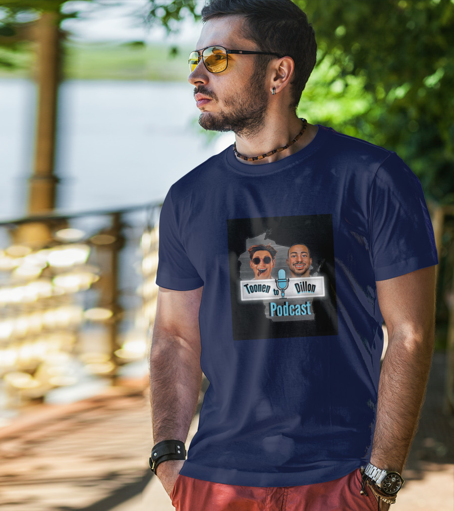 Toonen To Dillon Podcast Aj Dillon Mic T-Shirt