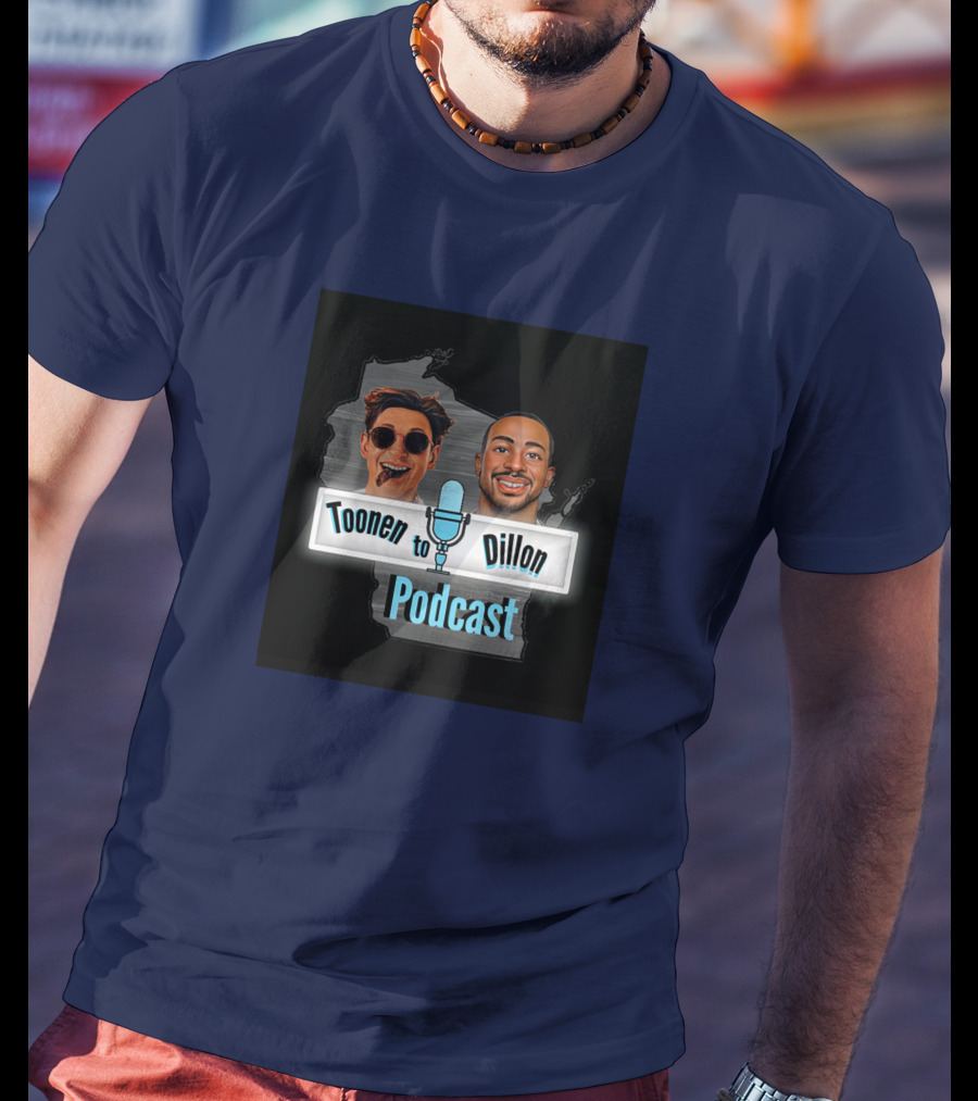 Toonen To Dillon Podcast Aj Dillon Mic T-Shirt