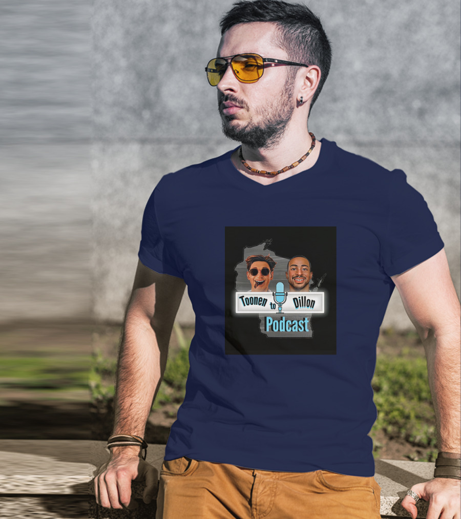 Toonen To Dillon Podcast Aj Dillon Mic T-Shirt