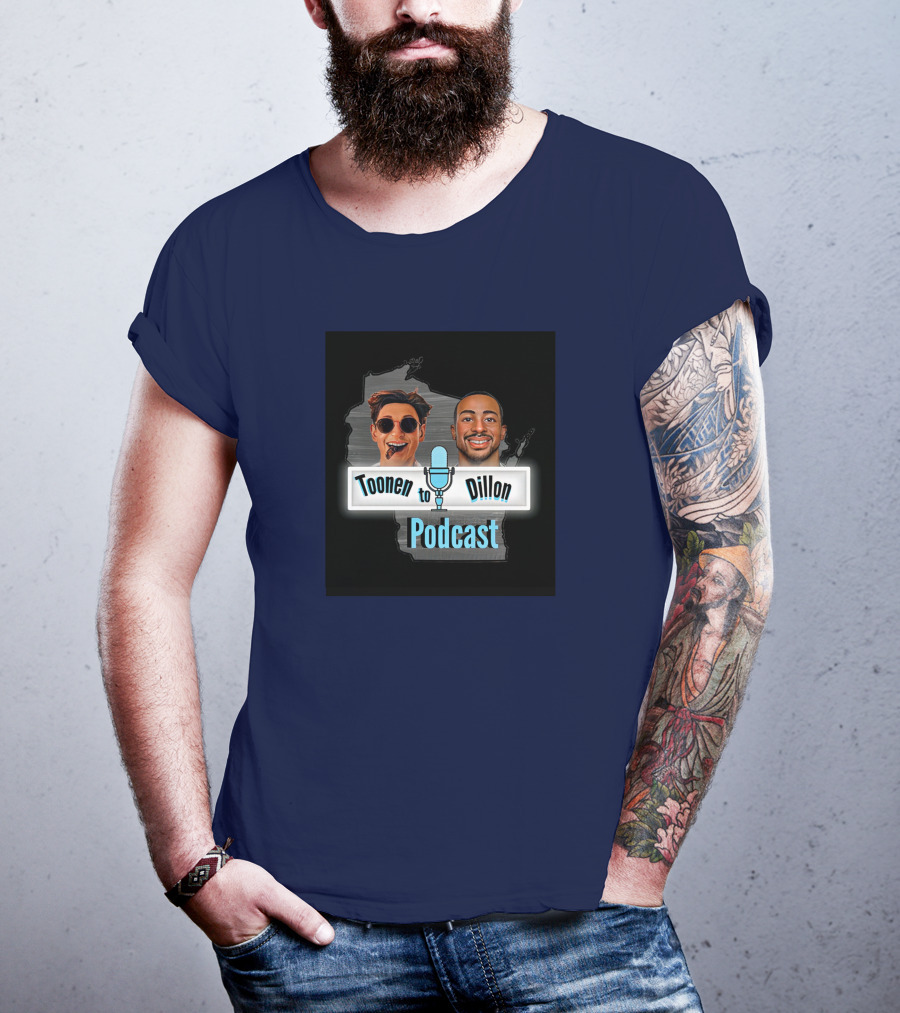 Toonen To Dillon Podcast Aj Dillon Mic T-Shirt