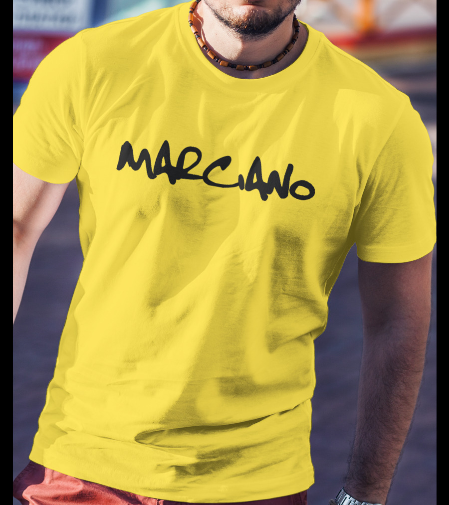 Roc Marciano Store Marciano Bold Black Text T-Shirt