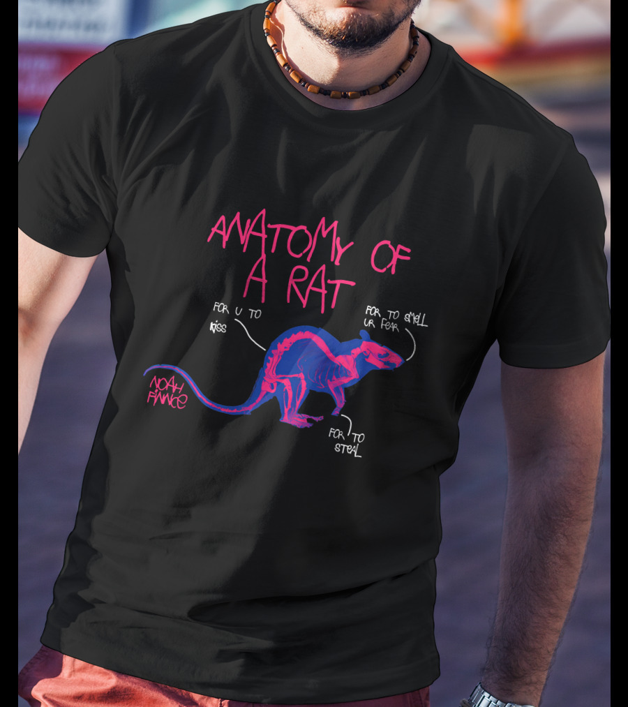 Noahfinnce Anatomy Of A Rat For You To Kiss Smell Fear Steal Hottopic T-Shirt