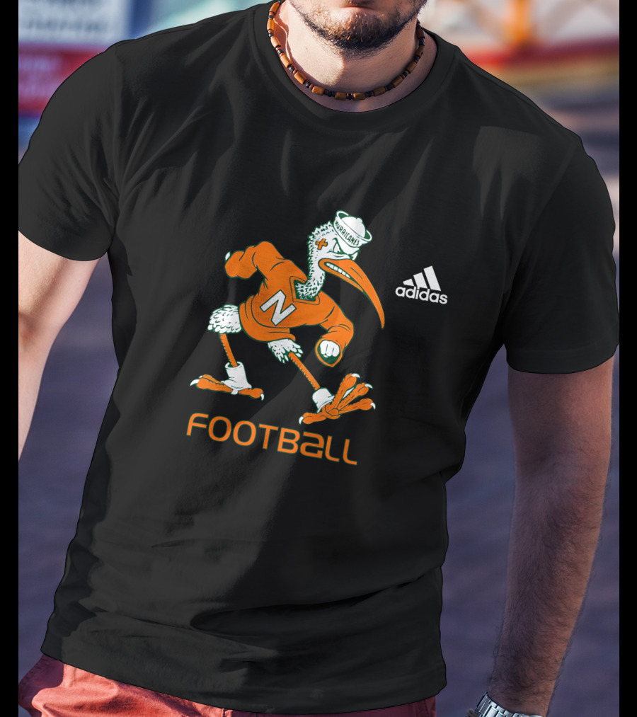 Naples Hurricanes Football Ibis Mascot T-Shirt