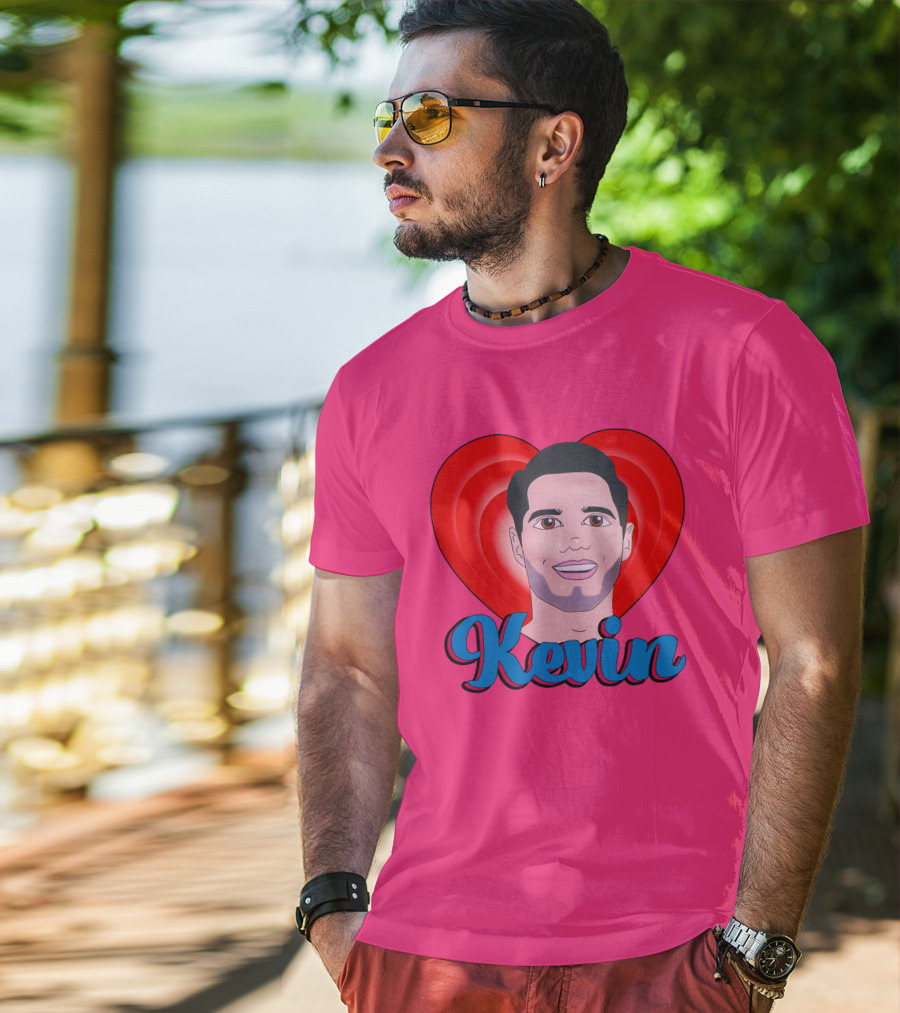 Kevin Fiala Heart Design Minnesota Wild T-Shirt