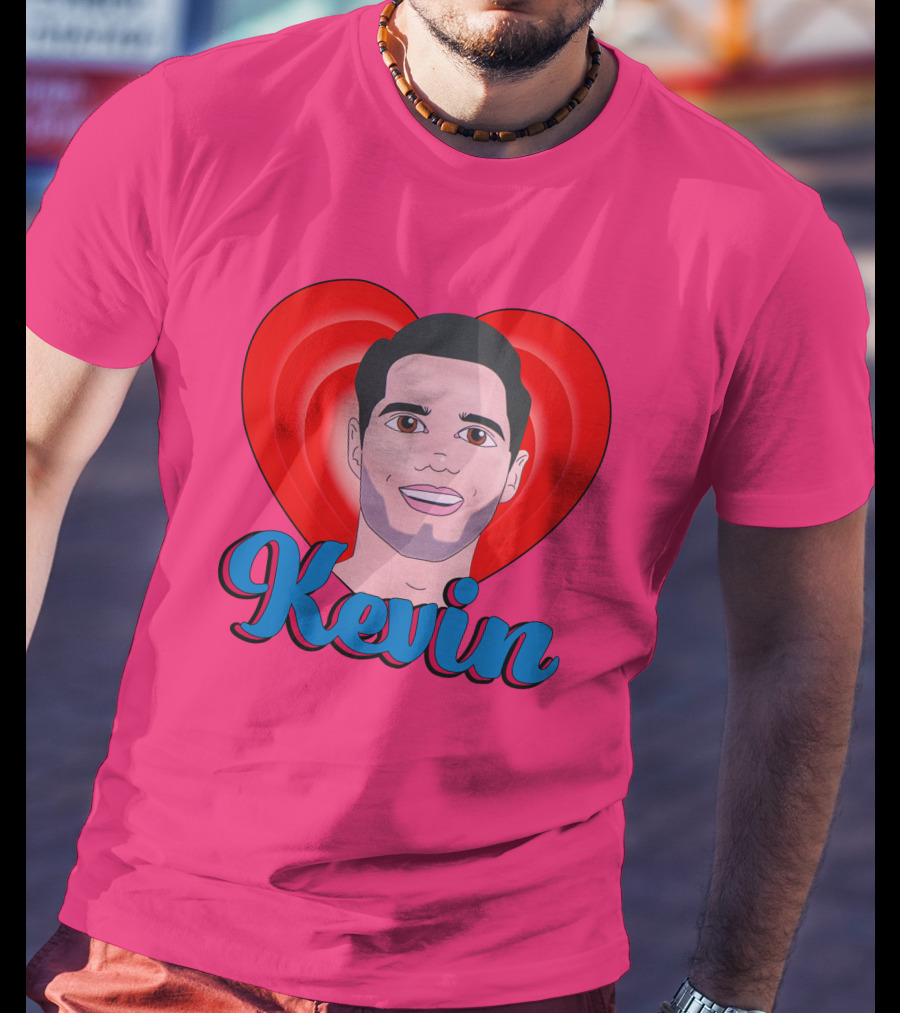 Kevin Fiala Heart Design Minnesota Wild T-Shirt