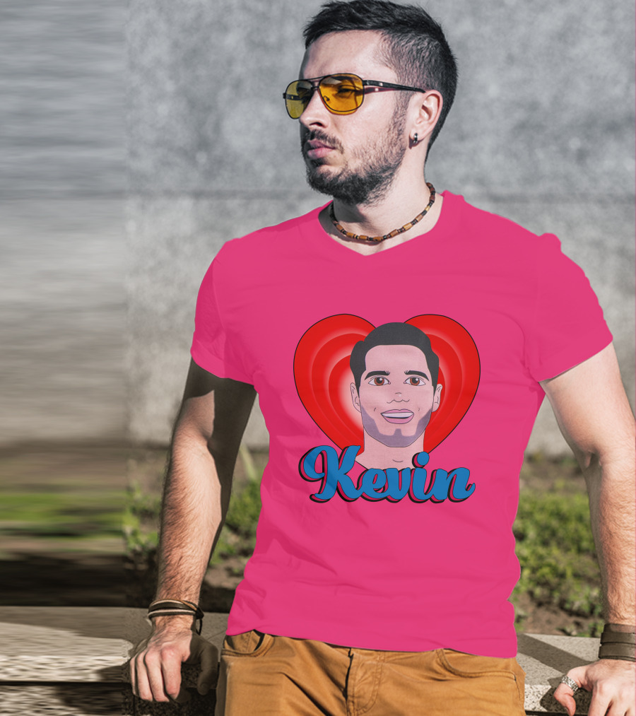 Kevin Fiala Heart Design Minnesota Wild T-Shirt