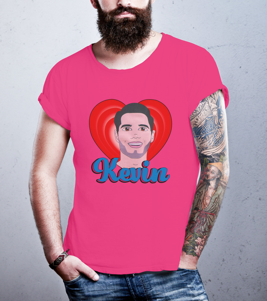 Kevin Fiala Heart Design Minnesota Wild T-Shirt