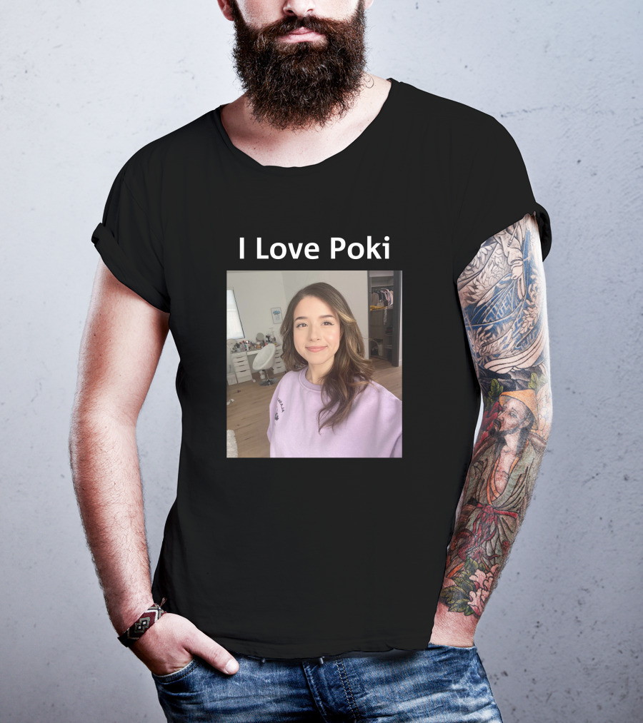I Love Poki Pokimane T-Shirt