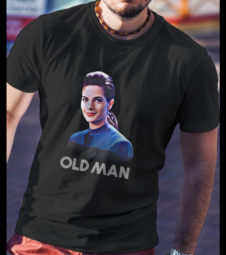 Jadzia Dax Old Man Deep Space Nine Raijuthehyeju T-Shirt