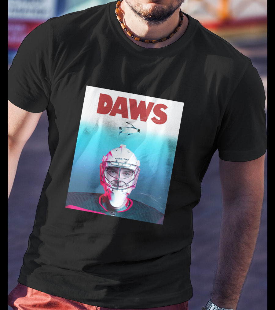DAWS New Jersey Devils Ice Hockey Goalie T-Shirt