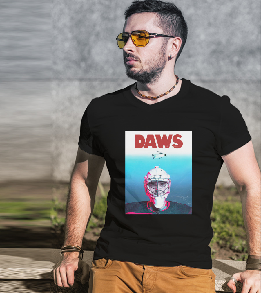 DAWS New Jersey Devils Ice Hockey Goalie T-Shirt