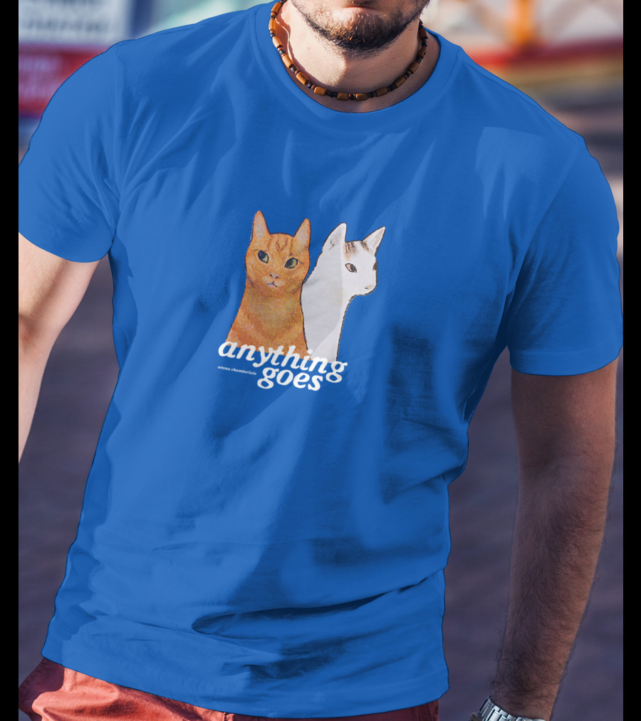 Anything Goes Emma Chamberlain Merch Cats T-Shirt
