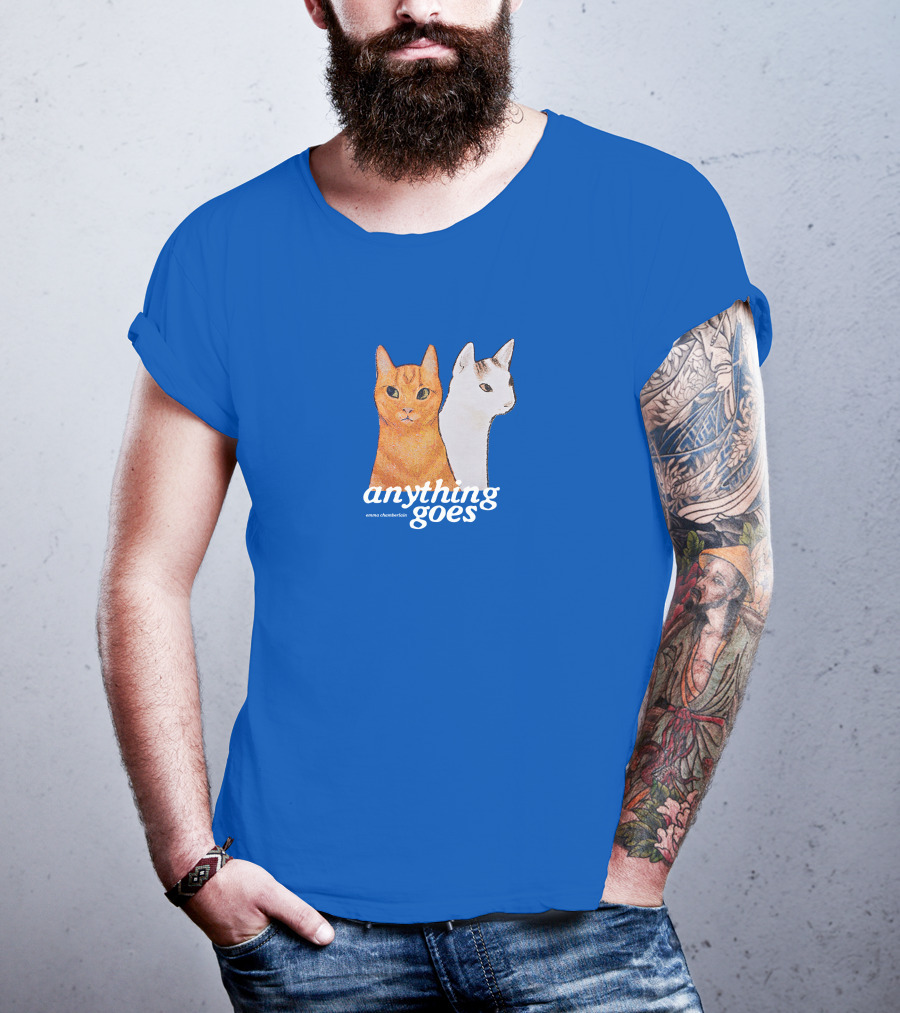 Anything Goes Emma Chamberlain Merch Cats T-Shirt
