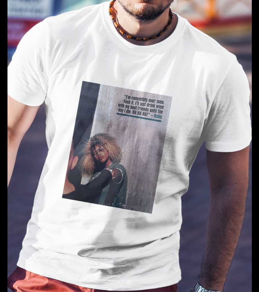 Kelis NME Magazine 2000 I'm Completely Over Men T-Shirt