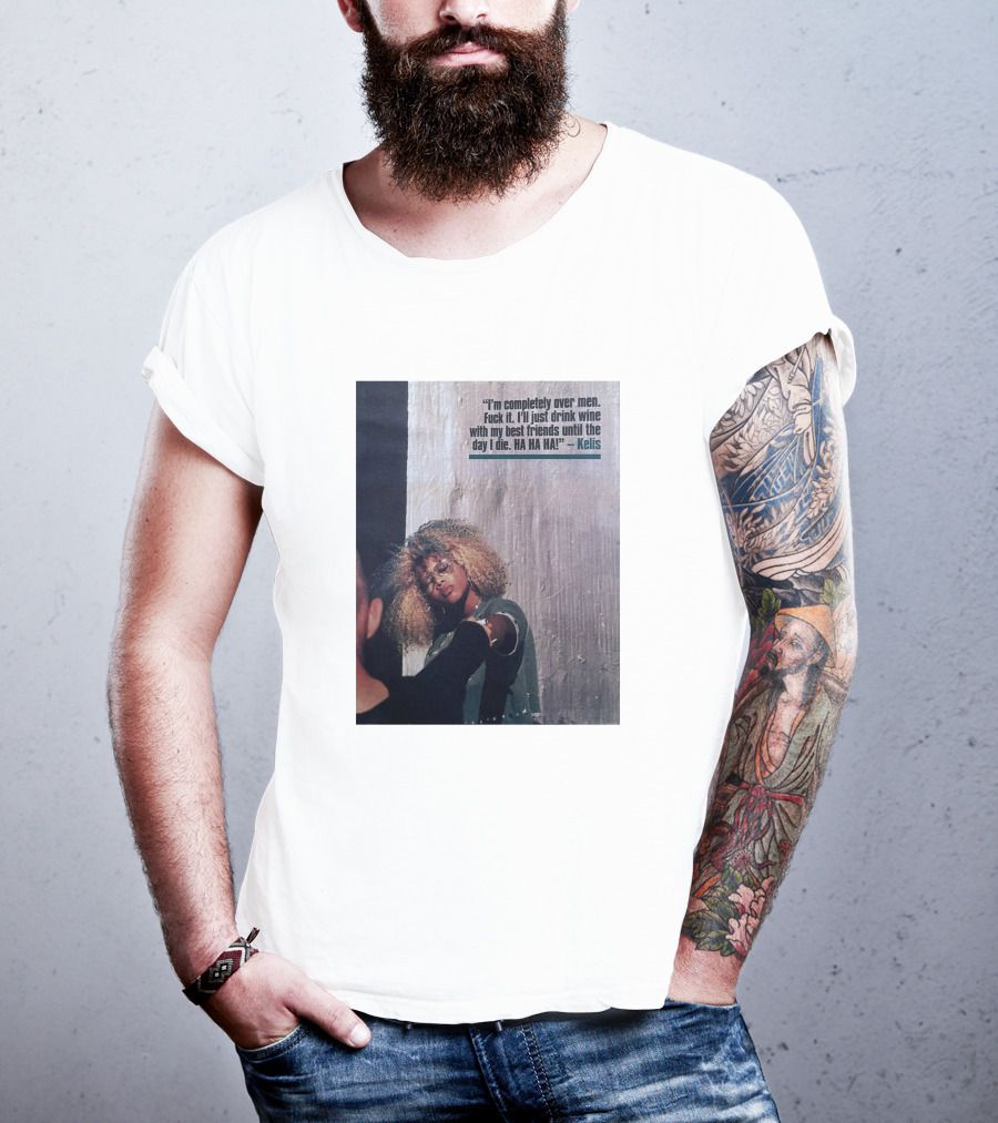 Kelis NME Magazine 2000 I'm Completely Over Men T-Shirt