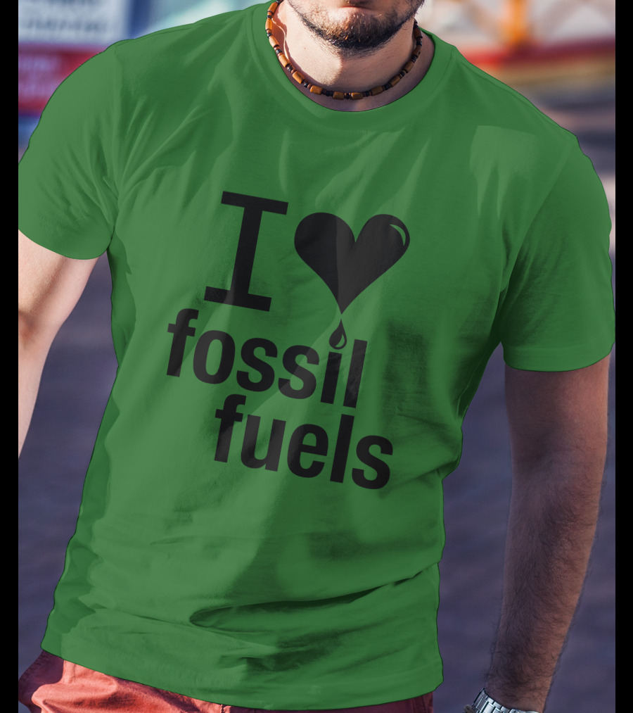Alex Epstein UFC272 I Love Fossil Fuels Iconic Heart T-Shirt