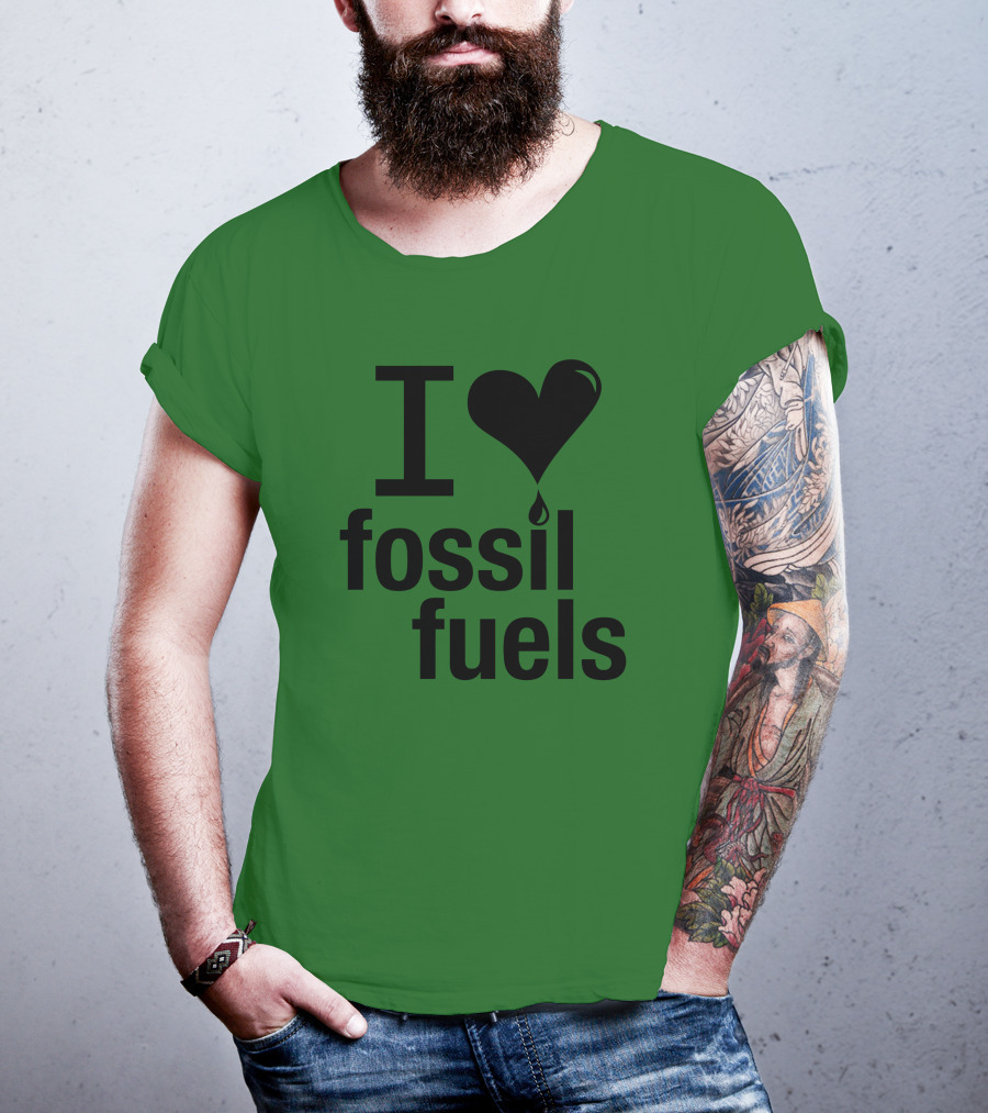 Alex Epstein UFC272 I Love Fossil Fuels Iconic Heart T-Shirt
