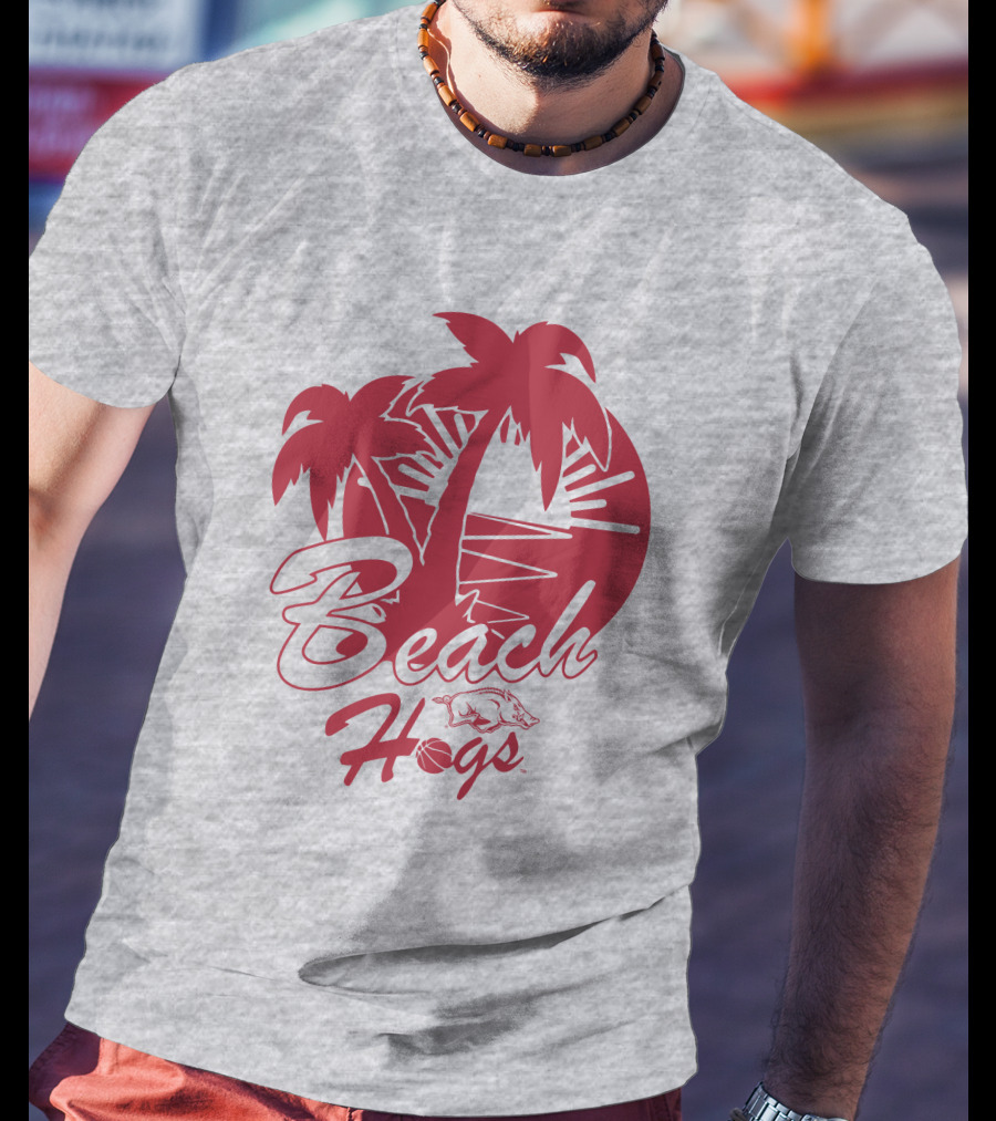 Eric Musselman Beach Hogs Arkansas Razorback Tampa T-Shirt