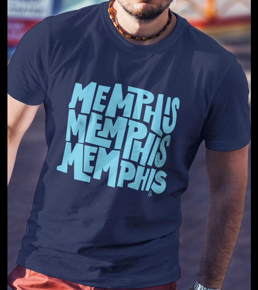 Memphis Memphis Memphis Choose 901 Merch Growl Towel T-Shirt