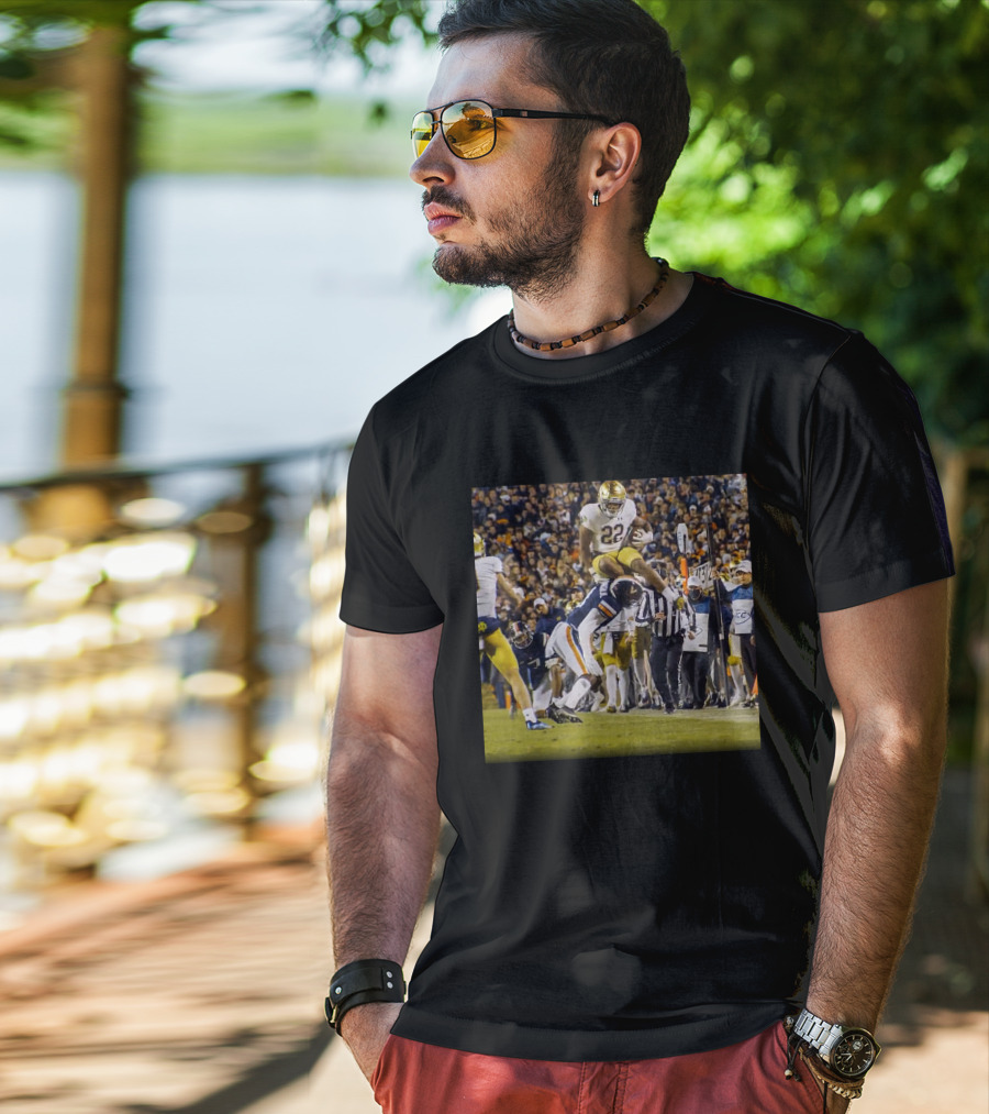Aj Diggs 22 Logan Diggs Notre Dame Football Goirish T-Shirt
