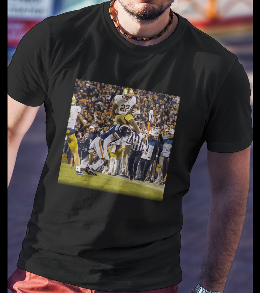 Aj Diggs 22 Logan Diggs Notre Dame Football Goirish T-Shirt